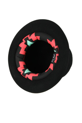 A Child of the Jago Hats Hat Wild Bill hat in black. view 3 A Child of the Jago Hats Hat Wild Bill hat in black. view 3